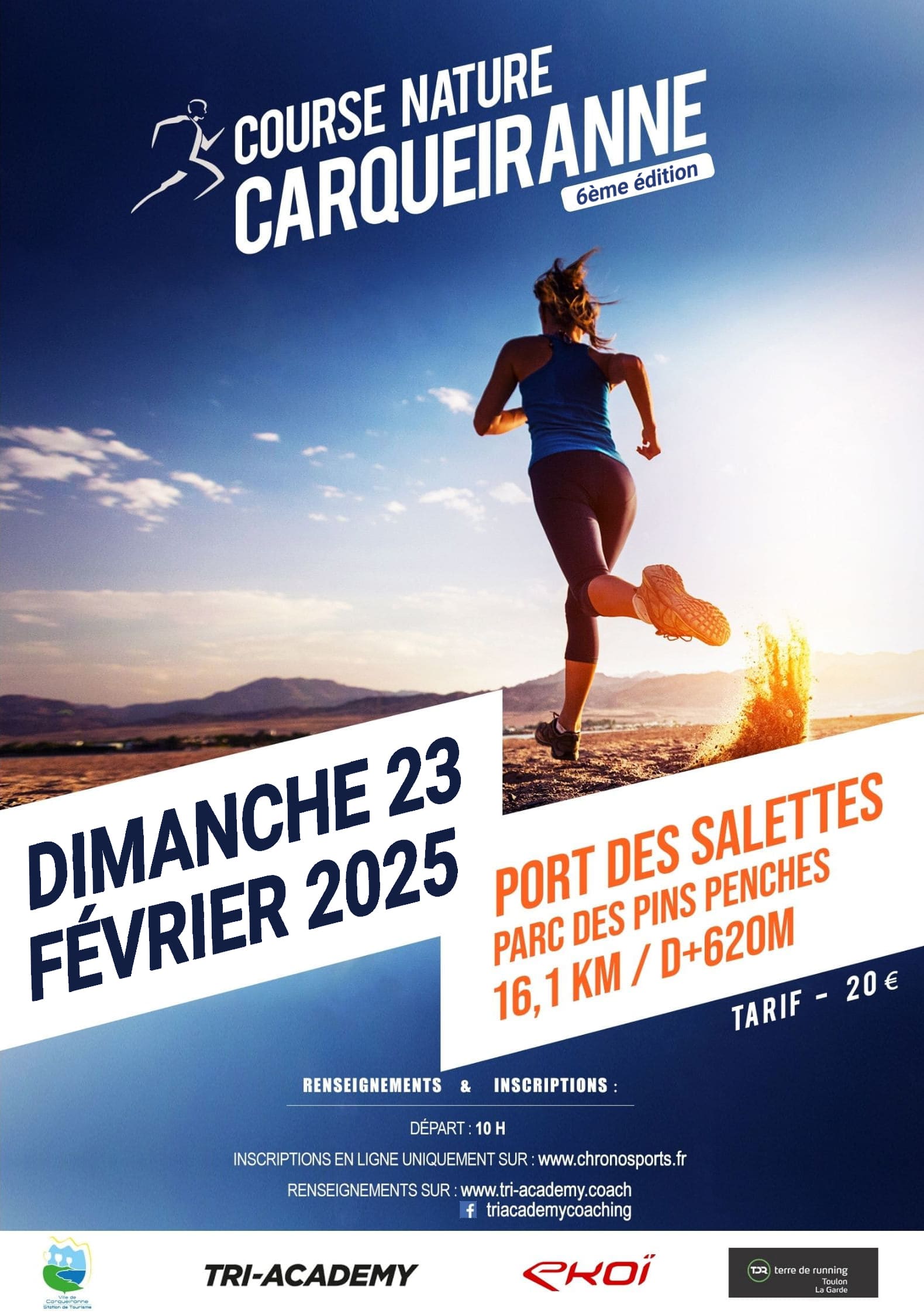 Course Nature Carqueiranne 2024 5ème édition